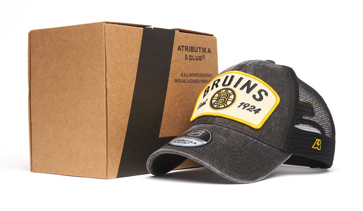31112 Бейсболка Boston Bruins, - фото №5