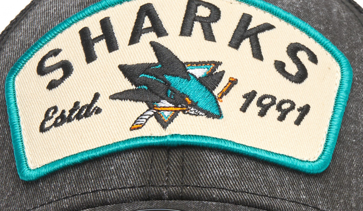 31113 Бейсболка San Jose Sharks - фото №3