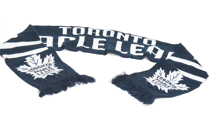 59232 Шарф Toronto Maple Leafs, - фото №2
