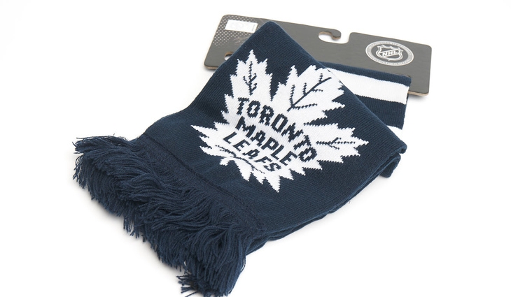59232 Шарф Toronto Maple Leafs, - фото №3