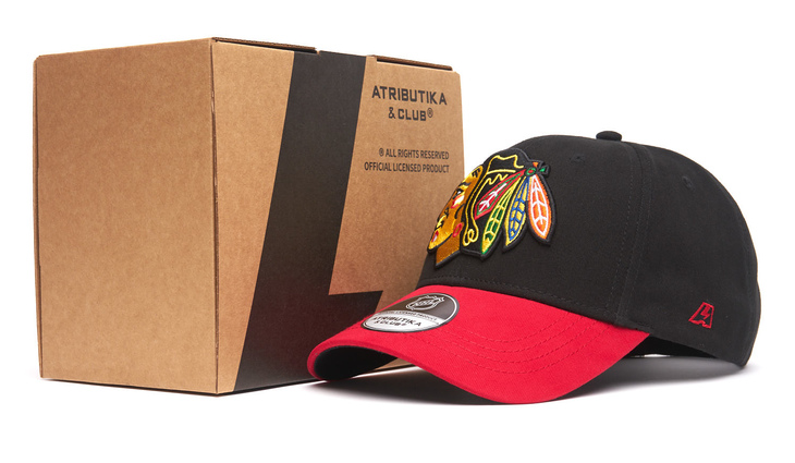 31227 Бейсболка Chicago Blackhawks - фото №4