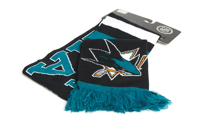 59300 Шарф San Jose Sharks - фото №3