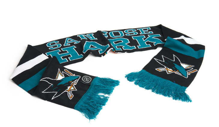59300 Шарф San Jose Sharks - фото №2