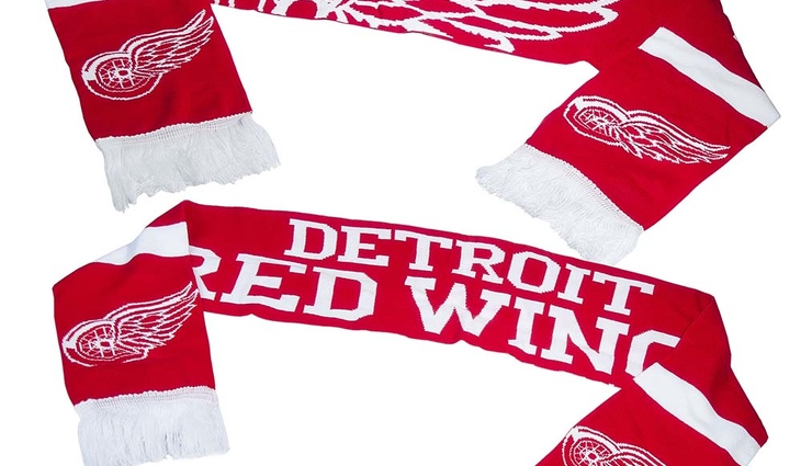 59301 Шарф Detroit Red Wings - фото №1