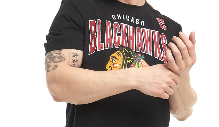 309530 Футболка Chicago Blackhawks №19 - фото №1