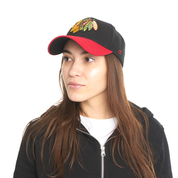 31346 Бейсболка Chicago Blackhawks №19, черн.-красн., 55-58 - фото товара №5