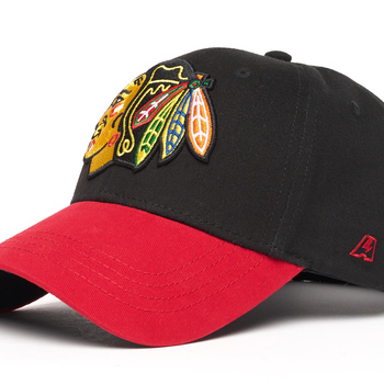 31346 Бейсболка Chicago Blackhawks №19, черн.-красн., 55-58 - фото товара №2
