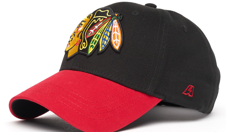 31346 Бейсболка Chicago Blackhawks №19, черн.-красн., 55-58 - фото №2