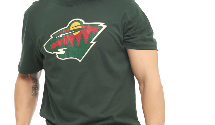 309840 Футболка Minnesota Wild, - фото №1
