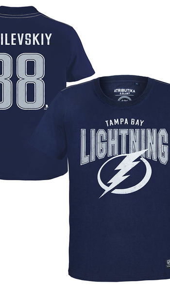 310060 Футболка Tampa Bay Lightning №88 - фото товара №1