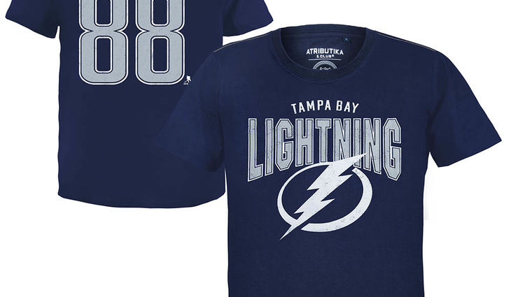 310060 Футболка Tampa Bay Lightning №88 - фото №1