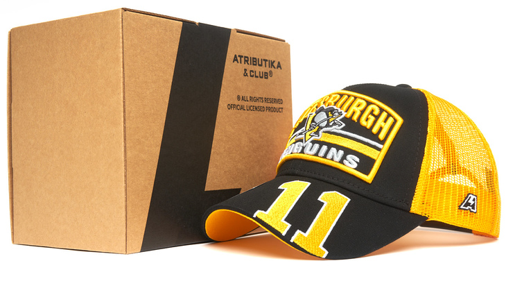 31573 Бейсболка Pittsburgh Penguins №11, - фото №5