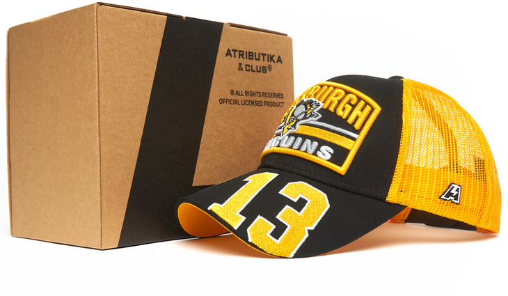 31574 Бейсболка Pittsburgh Penguins №13, - фото №5