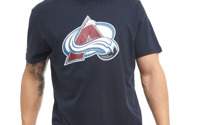 309780 Футболка Colorado Avalanche, син. - фото №1