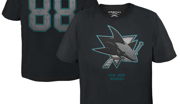 310230 Футболка San Jose Sharks №88 - фото №1