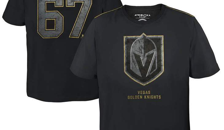 310280 Футболка Vegas Golden Knights №67, - фото №1