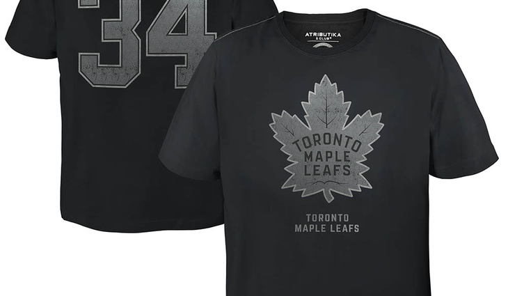 310240 Футболка Toronto Maple Leafs №34 - фото №1