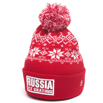11426 Шапка RUSSIA ICE SKATING, - фото товара №1