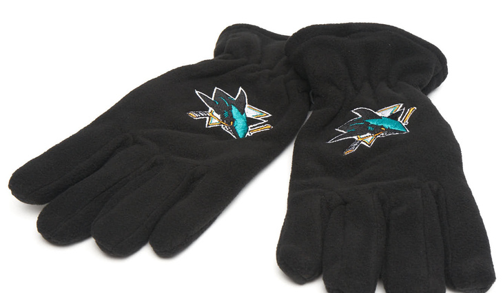 7065 Перчатки San Jose Sharks - фото №1