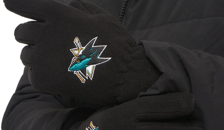 7065 Перчатки San Jose Sharks - фото №3