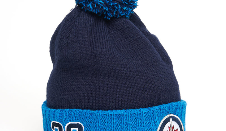 59305 Шапка Winnipeg Jets №29, син.-голуб., 55-58 (ТМ ATRIBUTIKA&CLUB) - фото №1