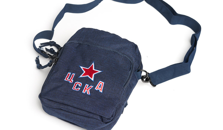 10468 Сумка ч/плечо ХК ЦСКА - фото №1