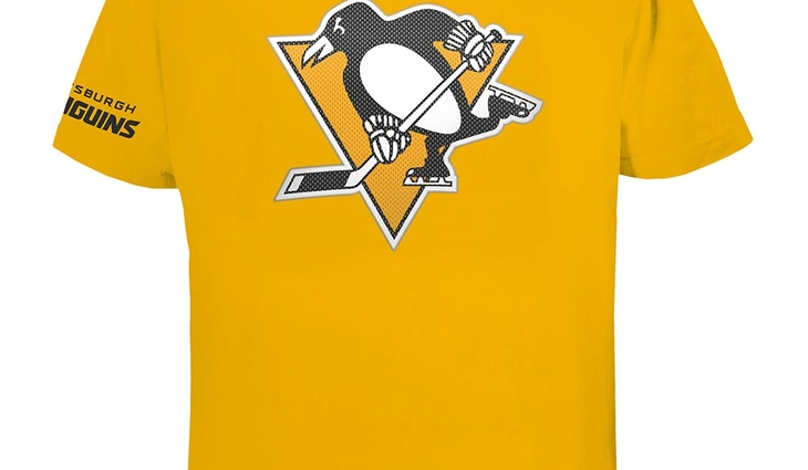 31870 Футболка Pittsburgh Penguins, желт., XL (ТМ ATRIBUTIKA&CLUB) - фото №1