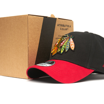 31347 Бейсболка Chicago Blackhawks №7, черн.-красн., 55-58 (ТМ ATRIBUTIKA&CLUB) - фото товара №5