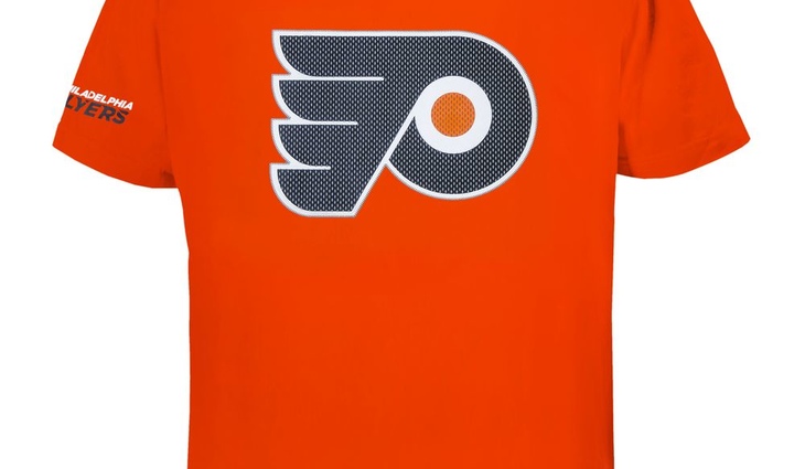 309290 Футболка Philadelphia Flyers, оранж., XXL (ТМ ATRIBUTIKA&CLUB) - фото №1