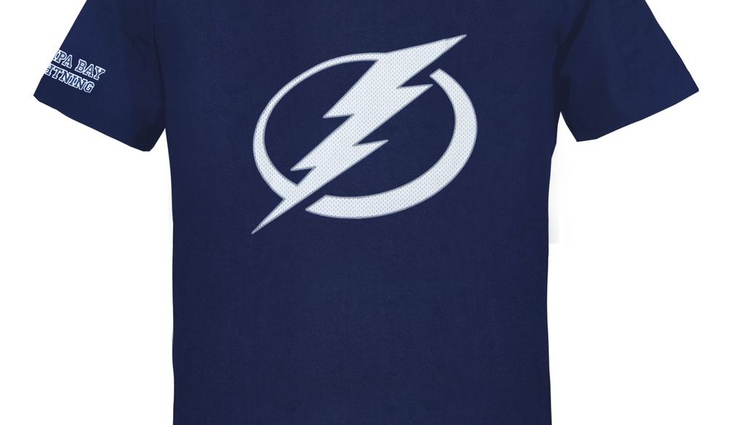 309810 Футболка Tampa Bay Lightning, син., XS (ТМ ATRIBUTIKA&CLUB) - фото №1