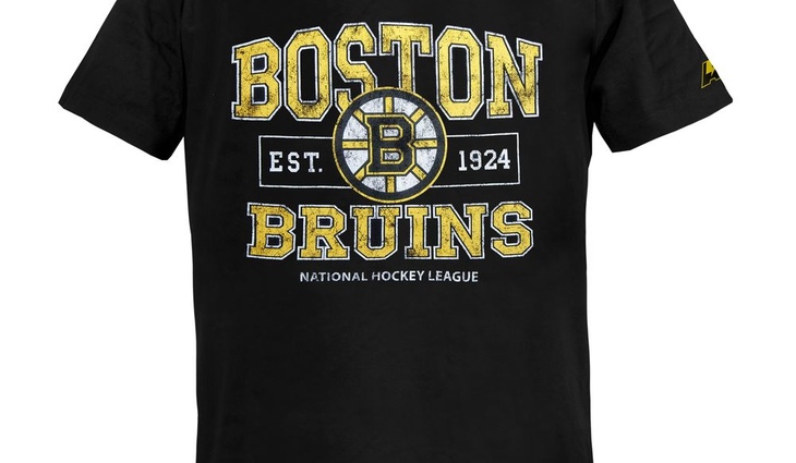 31290 Футболка Boston Bruins, черн., XXXL (ТМ ATRIBUTIKA&CLUB) - фото №1