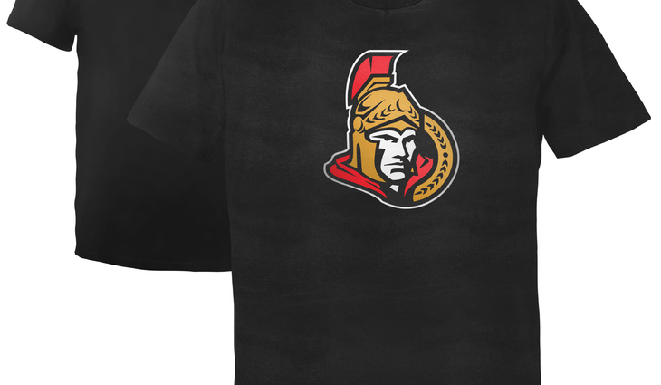 31840 Футболка Ottawa Senators, черн., XS (ТМ ATRIBUTIKA&CLUB) - фото №1