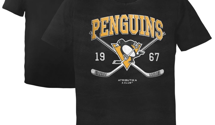 32030 Футболка Pittsburgh Penguins, - фото №1