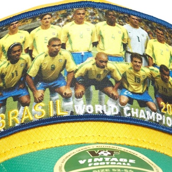 207357 Бейсболка VF BRASIL, желт.- зел.- син., 52-54 (ТМ ATRIBUTIKA&CLUB) - фото товара №3