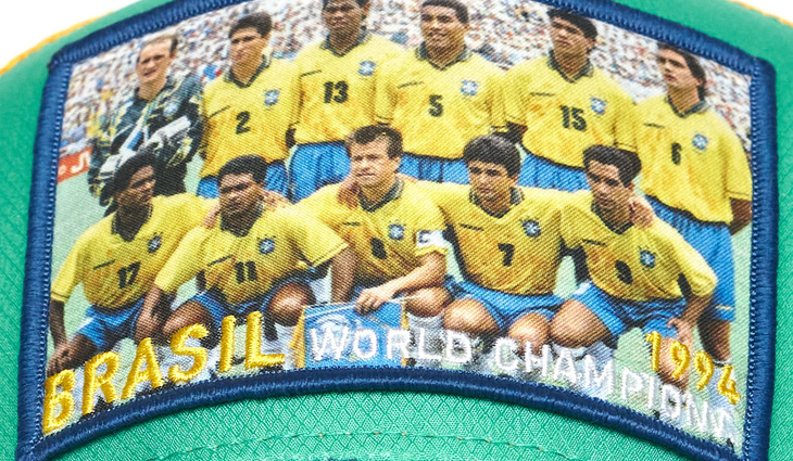 207355 Бейсболка VF BRASIL, зелен.- син.- желт., 55-58 (ТМ ATRIBUTIKA&CLUB) - фото №3