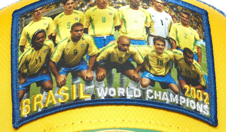 207356 Бейсболка VF BRASIL, желт.- зел.- син., 55-58 (ТМ ATRIBUTIKA&CLUB) - фото №3