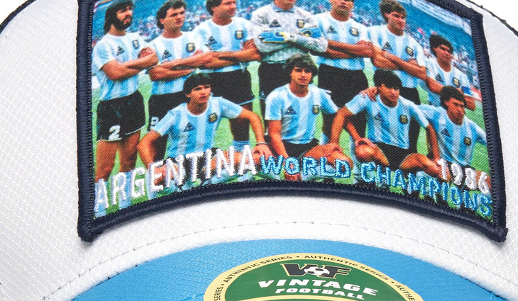 207361 Бейсболка VF ARGENTINA, бел.+ голуб.+син., 55-58 (ТМ ATRIBUTIKA&CLUB) - фото №3
