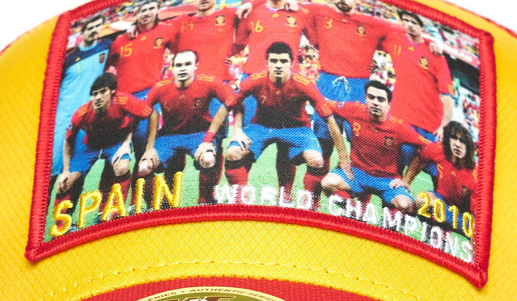207362 Бейсболка VF SPAIN, желт.- красн., 55-58 (ТМ ATRIBUTIKA&CLUB) - фото №3