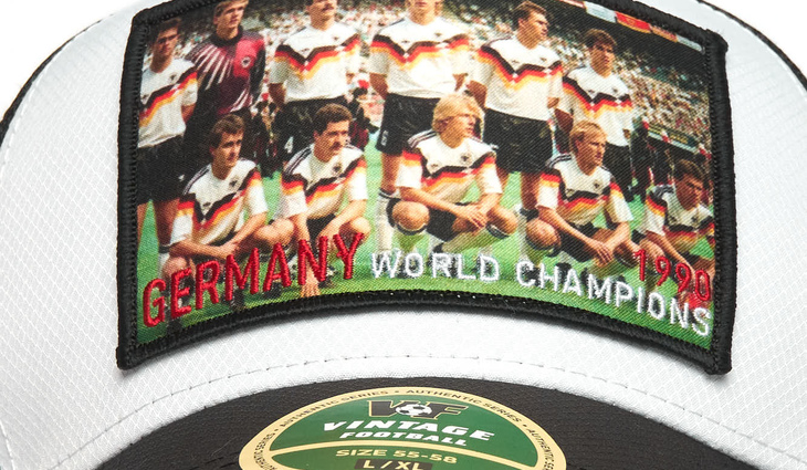 207363 Бейсболка VF GERMANY, бел.-черн., 55-58 (ТМ ATRIBUTIKA&CLUB) - фото №3
