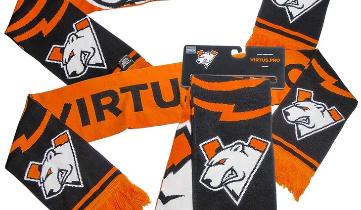 207372 Шарф VIRTUS PRO - фото №1
