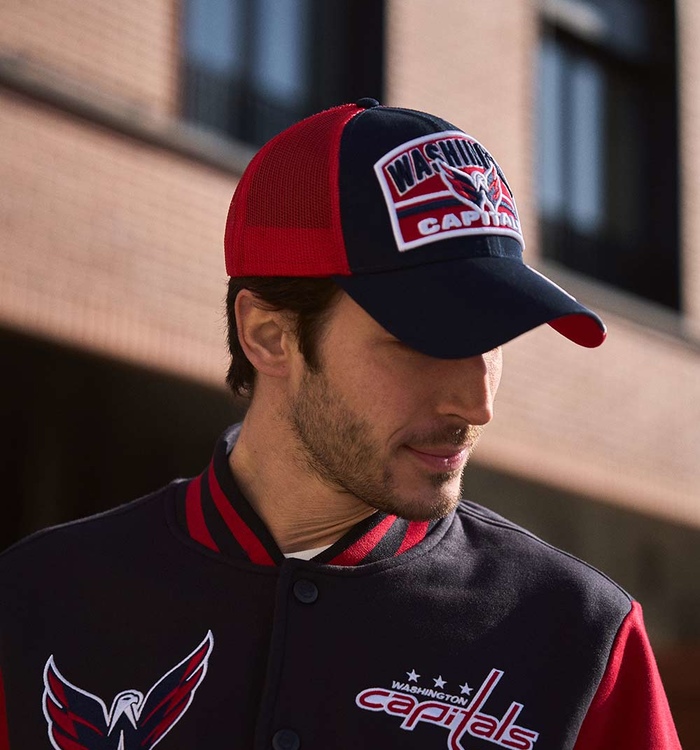57410 (БМ) Куртка трикотажная Washington Capitals - фото №6