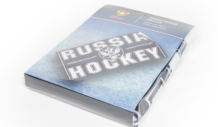 791323 (21016) Полотенце RUSSIA HOCKEY - фото №2