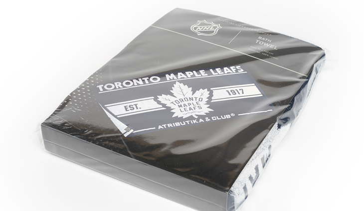 791337 (0809) Полотенце Toronto Maple Leafs - фото №2