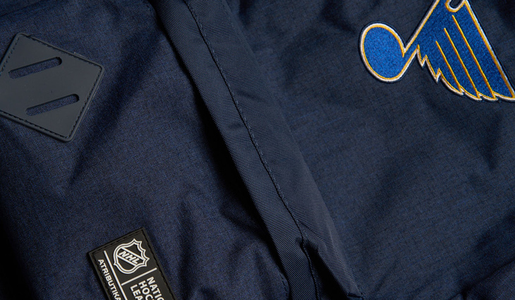 58253 Рюкзак Saint Louis Blues, - фото №3