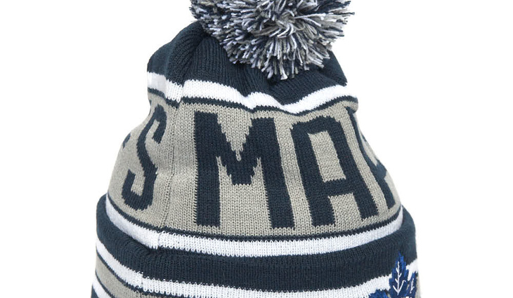 59391 Шапка Toronto Maple Leafs, - фото №2