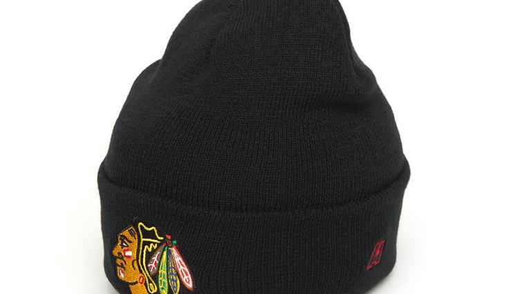59395 Шапка Chicago Blackhawks, - фото №1