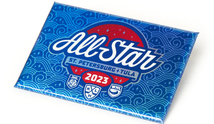 19844 Магнит KHL ALL STAR 2023, - фото №1