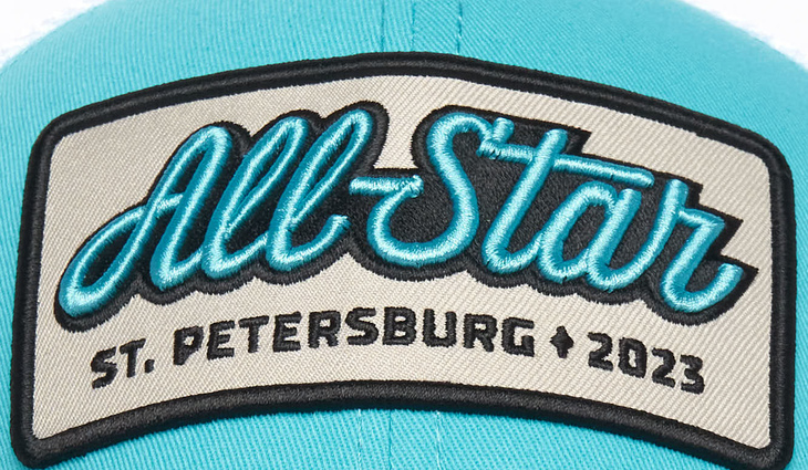 107815 Бейсболка KHL ALL STAR 2023 - фото №3
