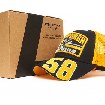 31575 Бейсболка Pittsburgh Penguins №58 - фото товара №5