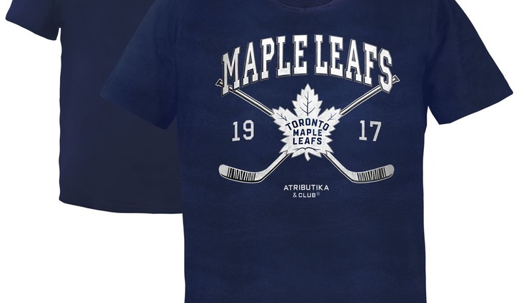 32090 Футболка Toronto Maple Leafs, - фото №1